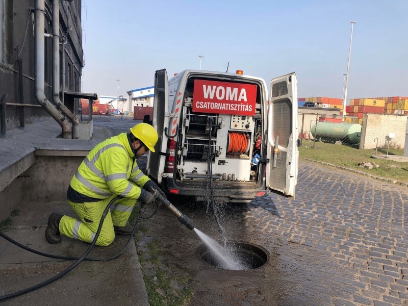 WOMA csatornatisztítás