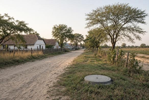 Tisztítóakna a Kiskunságon
